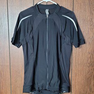 Kyodan Women's Cycling Jersey XL – Black – Full Zip – 3 Pockets – Bundle & Save!